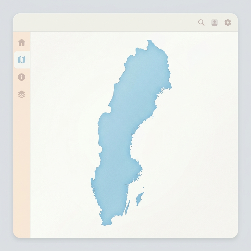 Sweden Study Destination Map